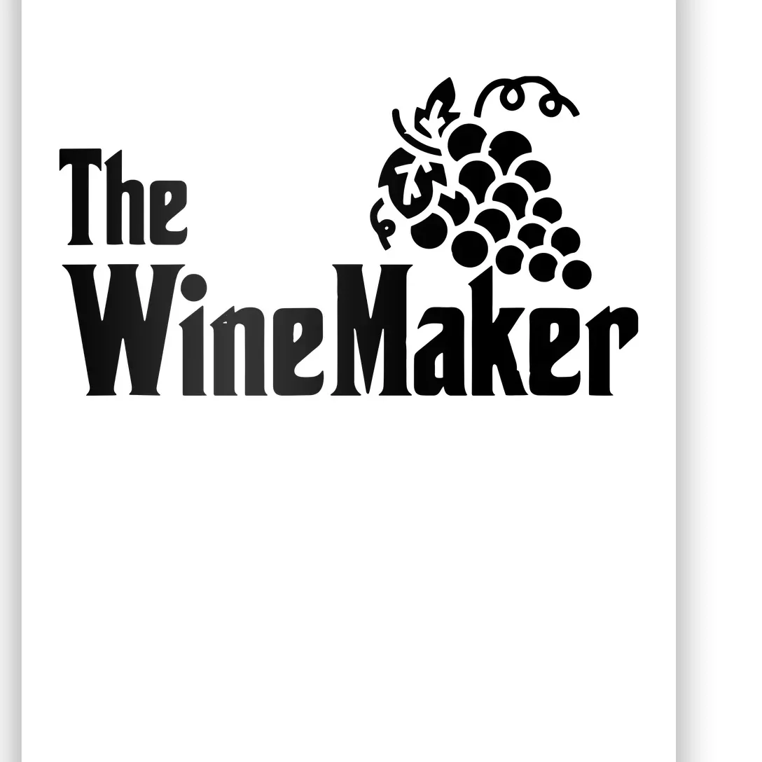 The Wine Maker Vinyard Winery Wine Making Grapes Winemaker Poster