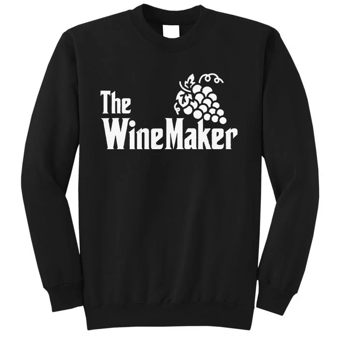 The Wine Maker Vinyard Winery wine making Grapes Winemaker Tall Sweatshirt