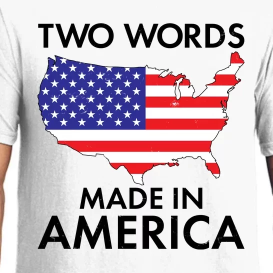 Two Words Made In America Pajama Set