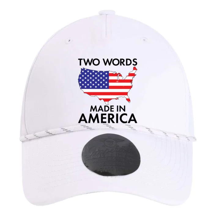 Two Words Made In America Performance The Dyno Cap