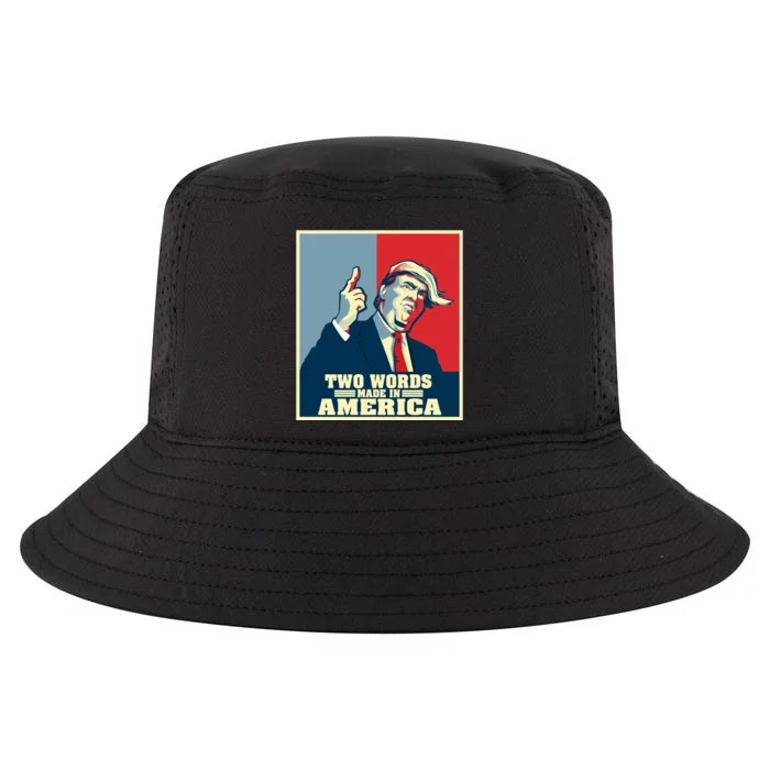 Two Words Made In America Cool Comfort Performance Bucket Hat