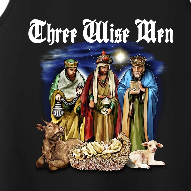 Three Wise Men Performance Tank