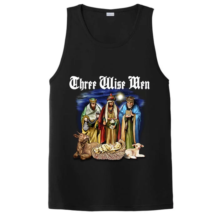 Three Wise Men Performance Tank