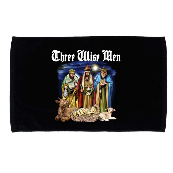 Three Wise Men Microfiber Hand Towel