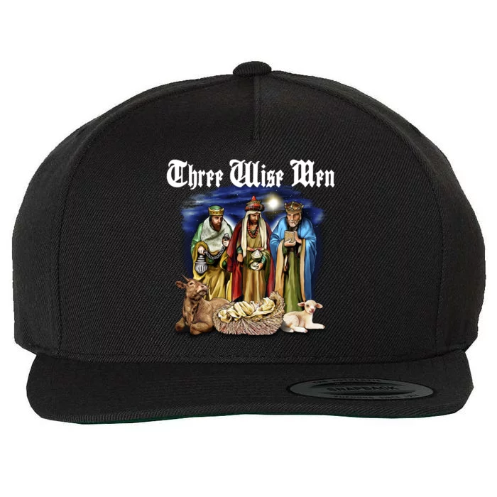 Three Wise Men Wool Snapback Cap