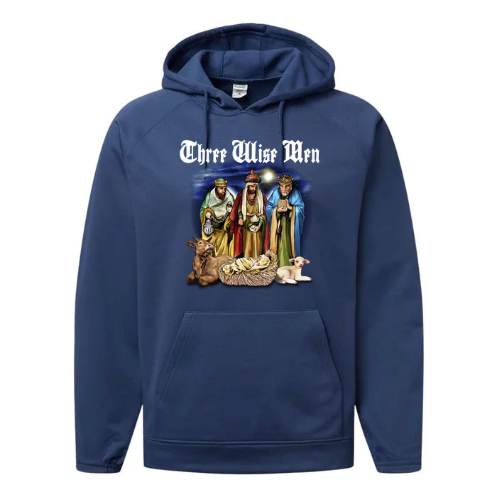 Three Wise Men Performance Fleece Hoodie