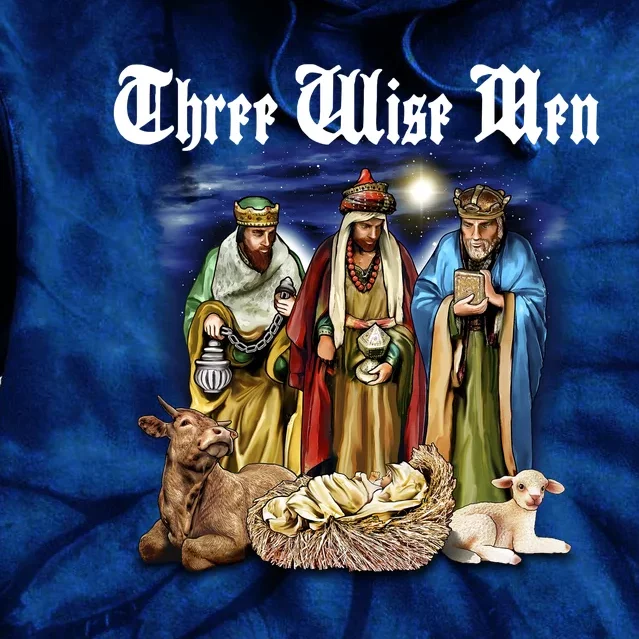 Three Wise Men Tie Dye Hoodie