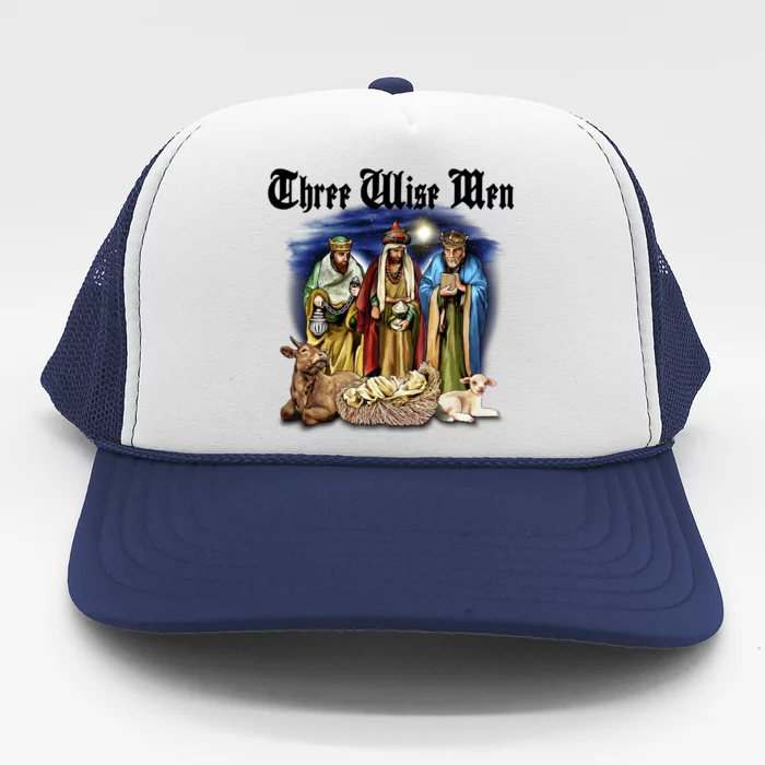 Three Wise Men Trucker Hat