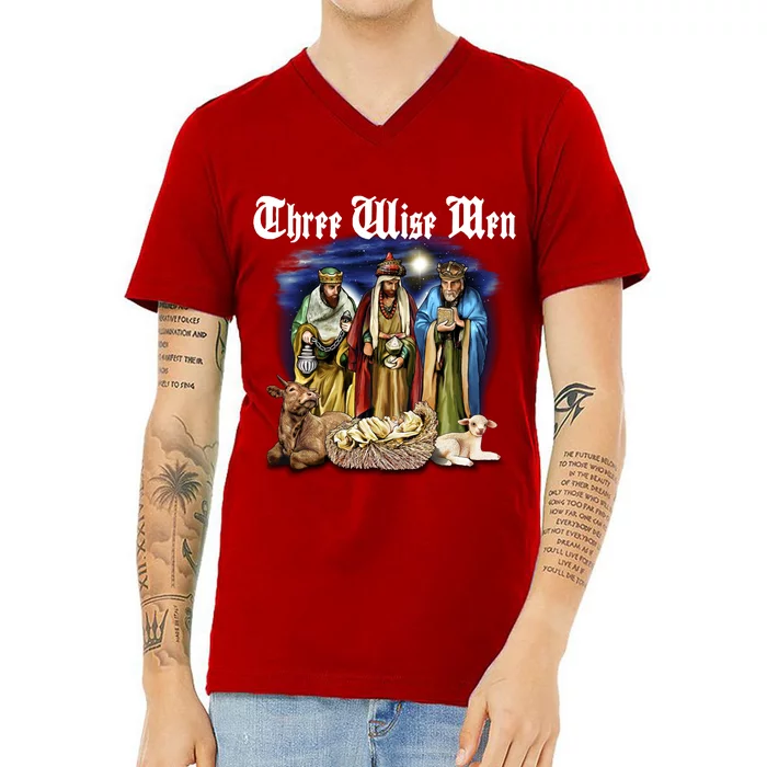 Three Wise Men V-Neck T-Shirt