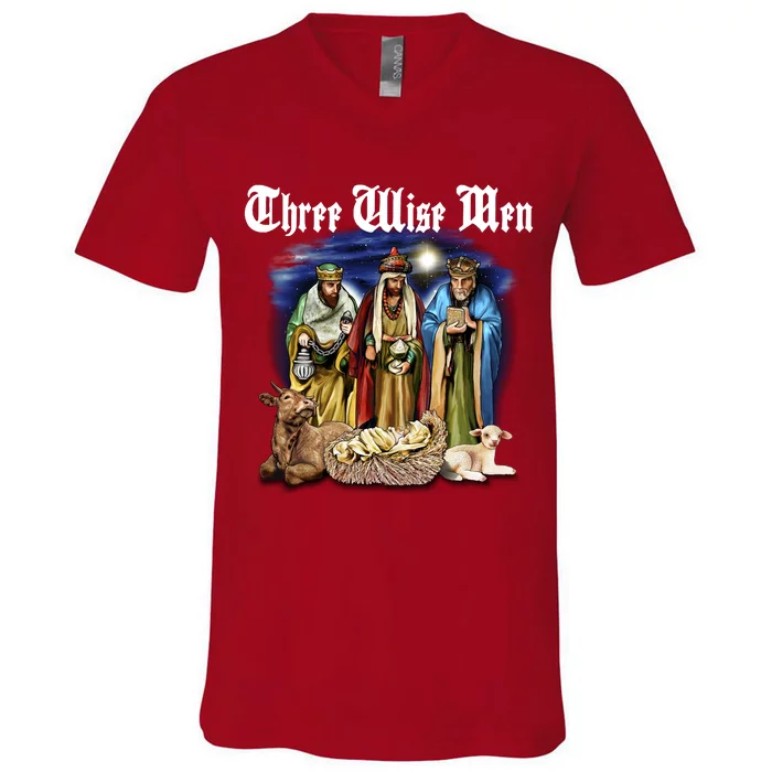 Three Wise Men V-Neck T-Shirt