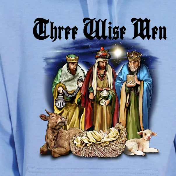 Three Wise Men Unisex Surf Hoodie