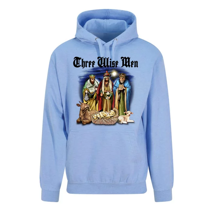 Three Wise Men Unisex Surf Hoodie