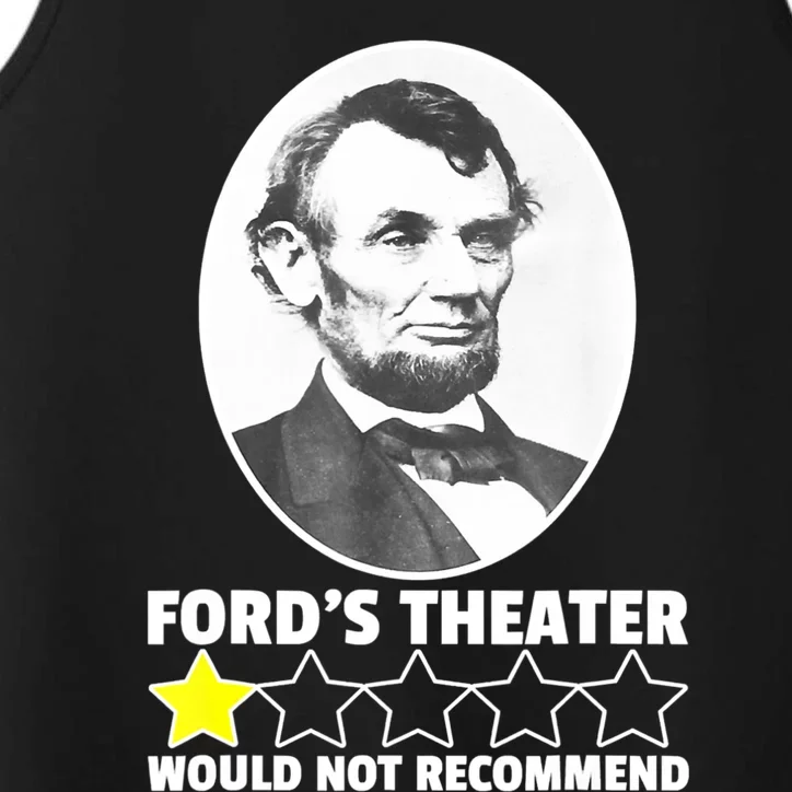 Theater Would Not Recommend 1Star Abraham Lincoln Performance Tank