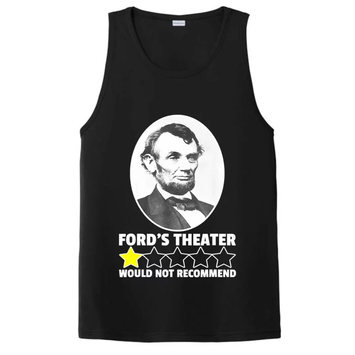 Theater Would Not Recommend 1Star Abraham Lincoln Performance Tank