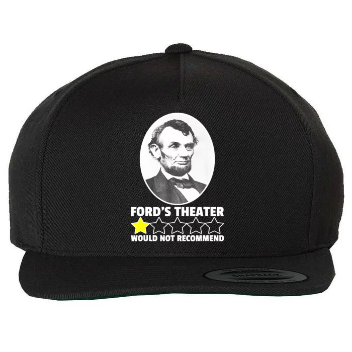 Theater Would Not Recommend 1Star Abraham Lincoln Wool Snapback Cap