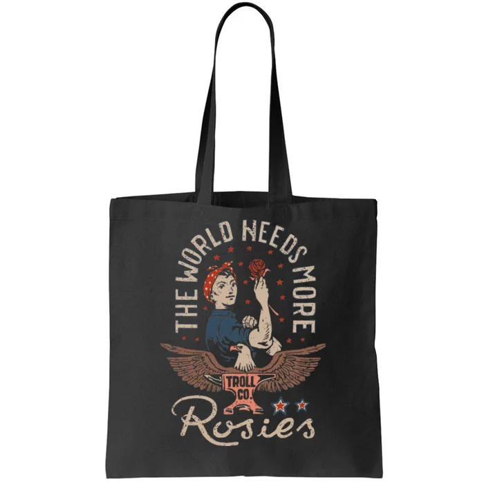 The World Needs More Rosies Funny Design Tote Bag