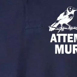 Two Crows Attempted Murder Softstyle Adult Sport Polo