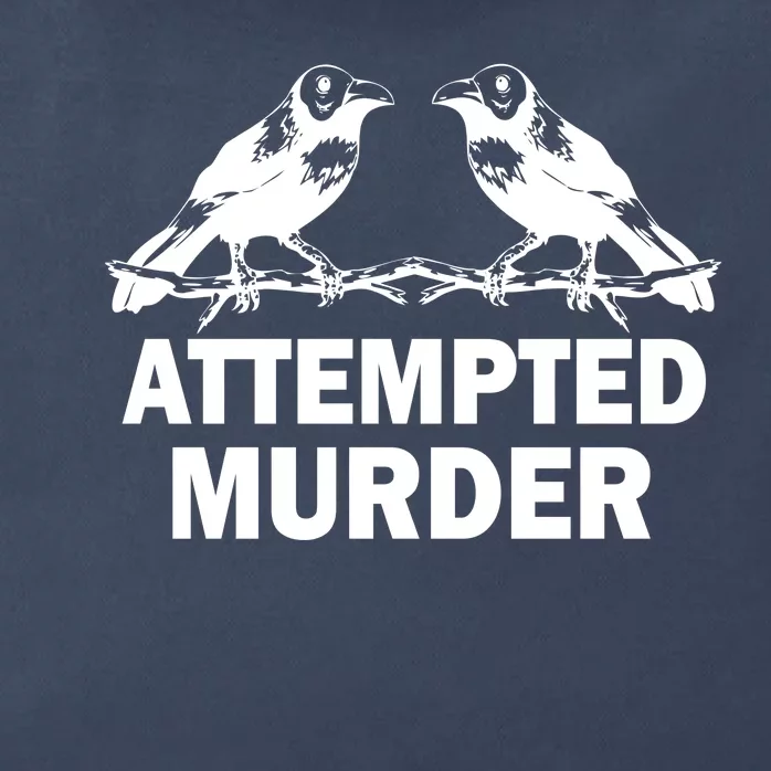 Two Crows Attempted Murder Zip Tote Bag