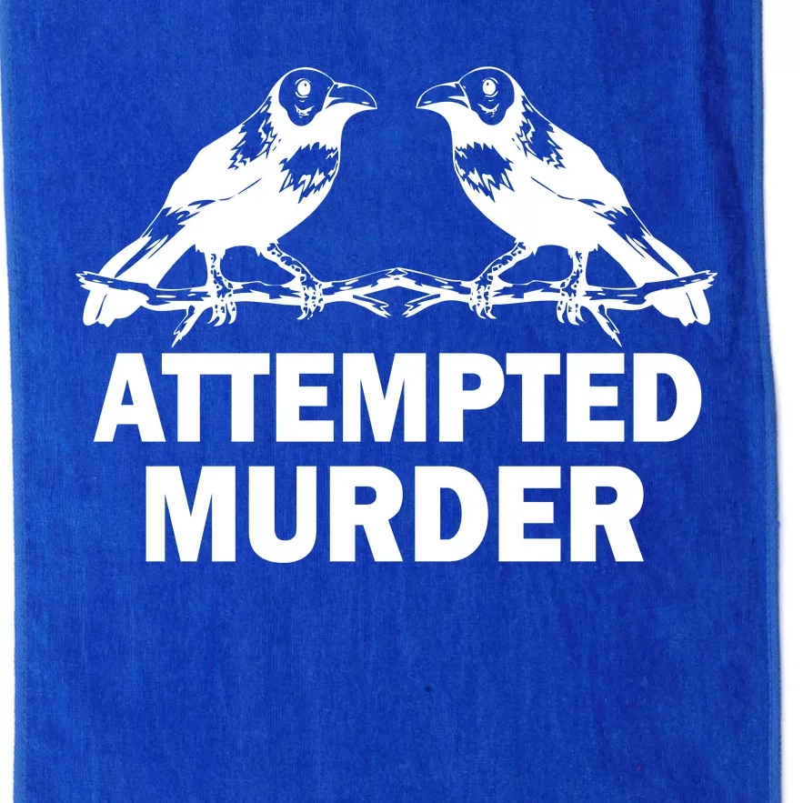 Two Crows Attempted Murder Platinum Collection Golf Towel