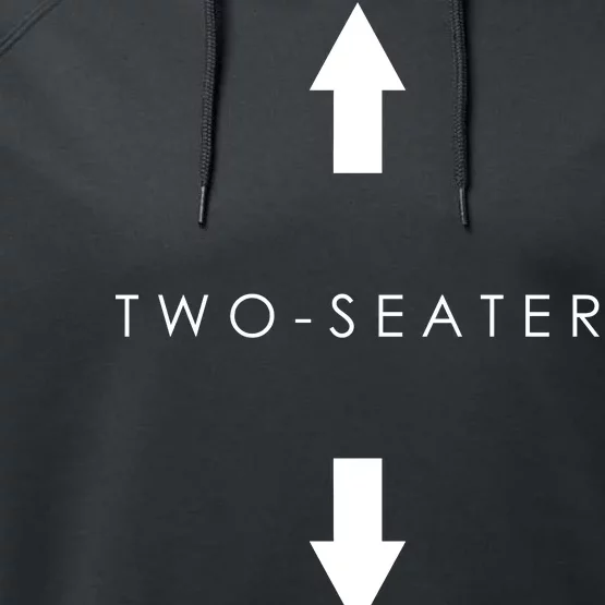 Two-Seater Arrow Classic Logo Performance Fleece Hoodie