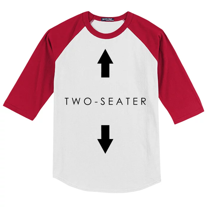 Two-Seater Arrow Classic Logo Kids Colorblock Raglan Jersey