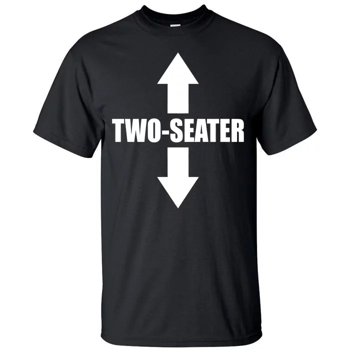 Two Seater Arrow Funny Tall T-Shirt