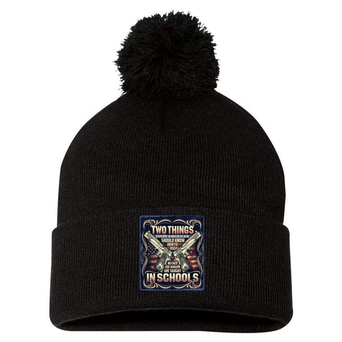 Two Things Every American Should Know How To Use Pom Pom 12in Knit Beanie