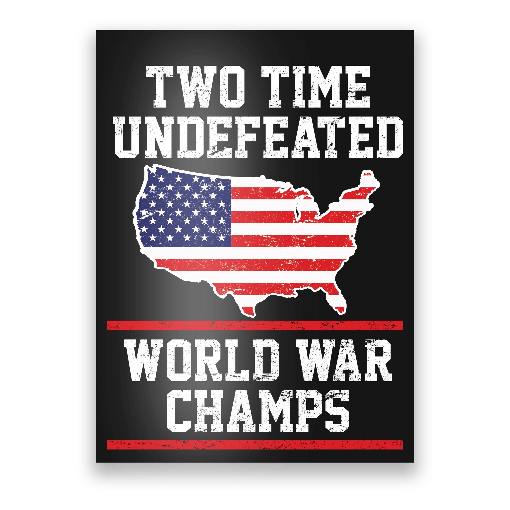 Two time hot sale world war champs