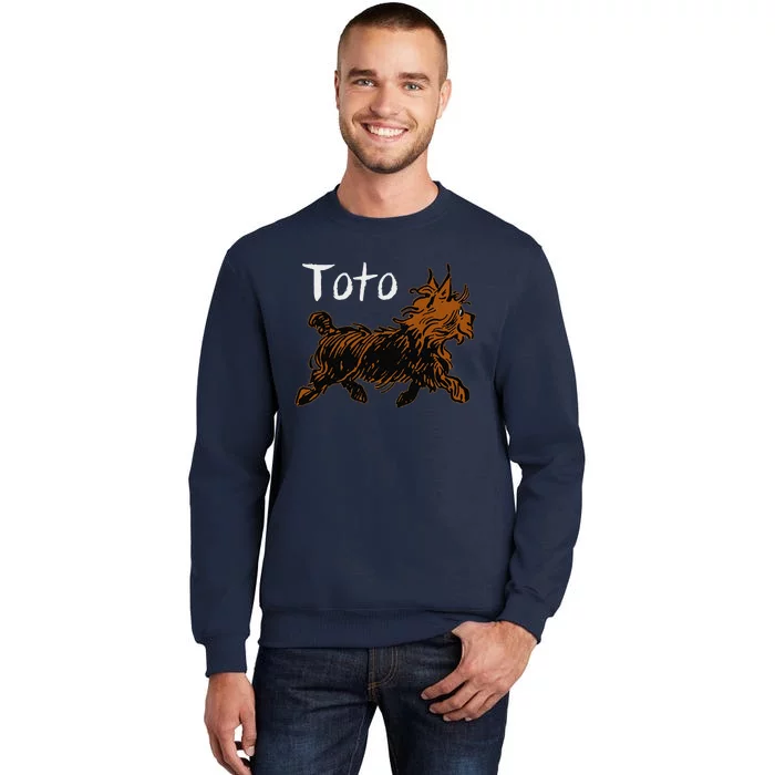 Toto Wizard Of OZ DogFunny Fairytale Tall Sweatshirt