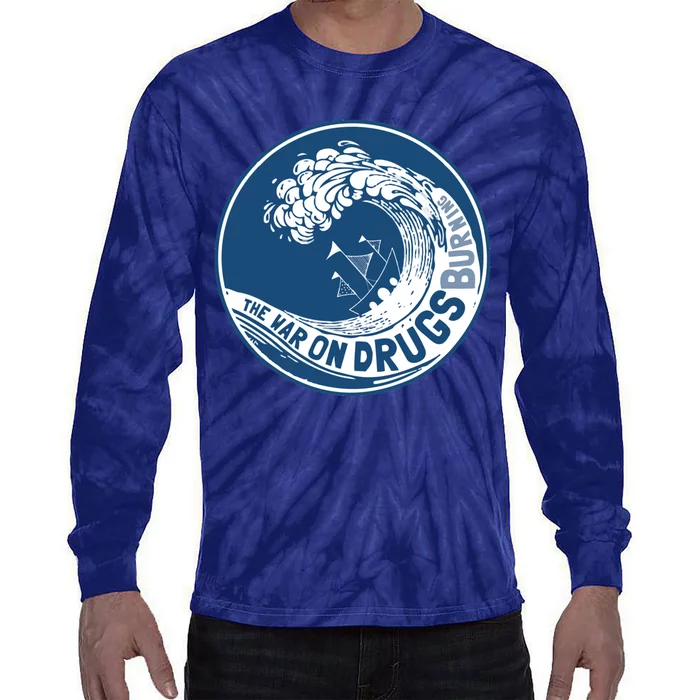 The War On Drugs Tie-Dye Long Sleeve Shirt