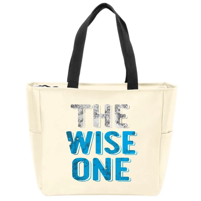 The Wise One Passover Holiday Jewish Gifts Zip Tote Bag