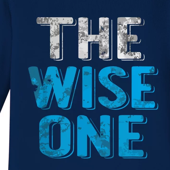 The Wise One Passover Holiday Jewish Gifts Baby Long Sleeve Bodysuit