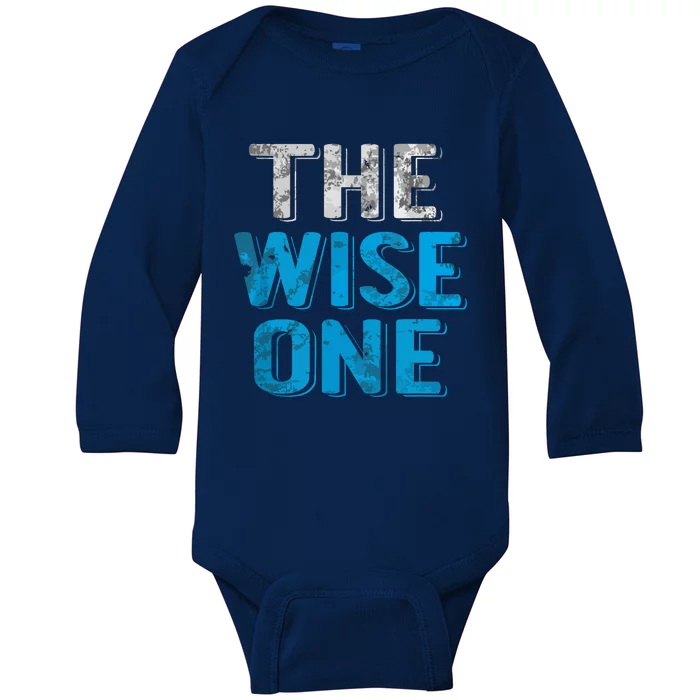 The Wise One Passover Holiday Jewish Gifts Baby Long Sleeve Bodysuit