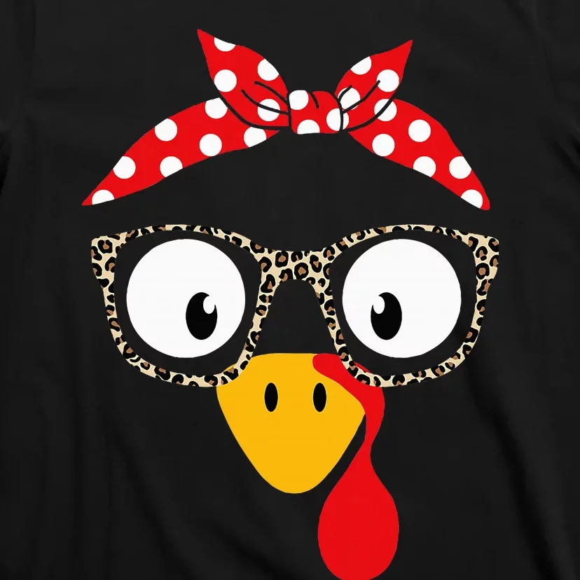 Turkey Woman Or Girl With Leopard Glasses T-Shirt