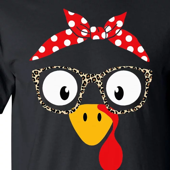 Turkey Woman Or Girl With Leopard Glasses Tall T-Shirt