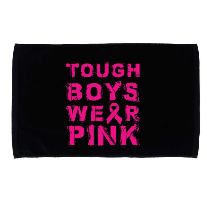 Tough Wear Pink Cool Pink Breast Cancer Awareness Kids Microfiber Hand Towel