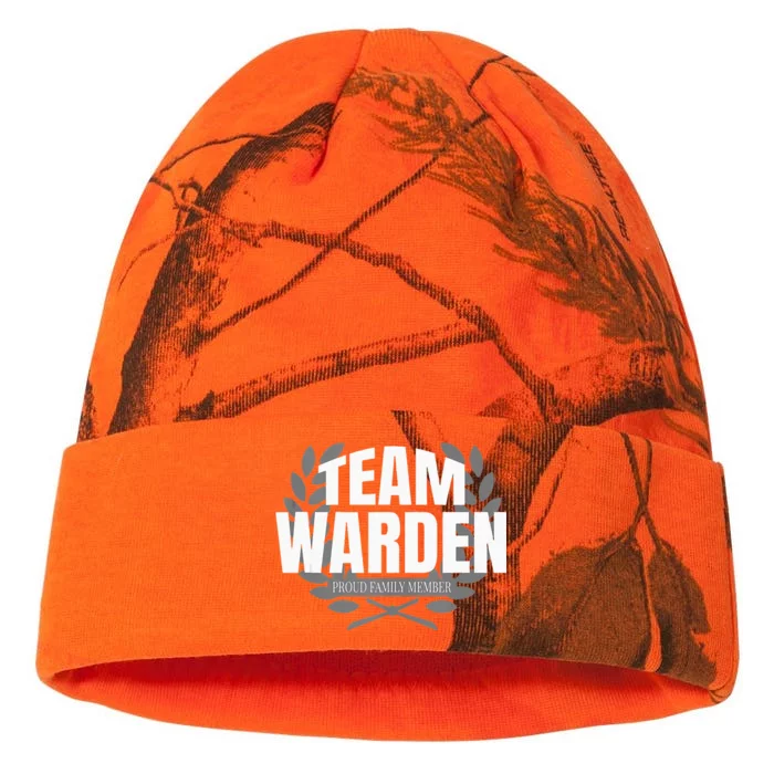 Team Warden Proud Family Member Warden Kati - 12in Camo Beanie