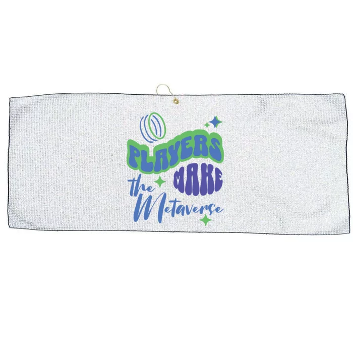 Tcg World Players Make The Metaverse Large Microfiber Waffle Golf Towel