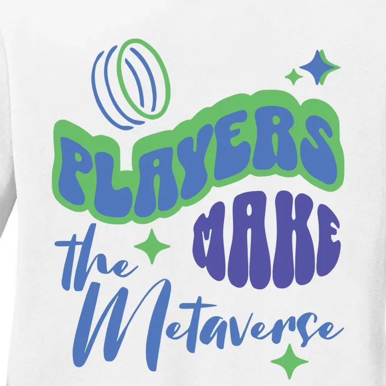 Tcg World Players Make The Metaverse Ladies Long Sleeve Shirt