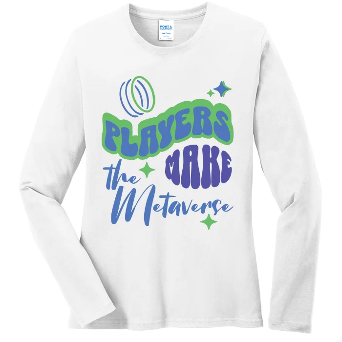 Tcg World Players Make The Metaverse Ladies Long Sleeve Shirt