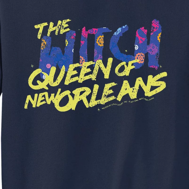 The Witch Queen Of New Orleans Lyric Redbone Halloween Tall Sweatshirt