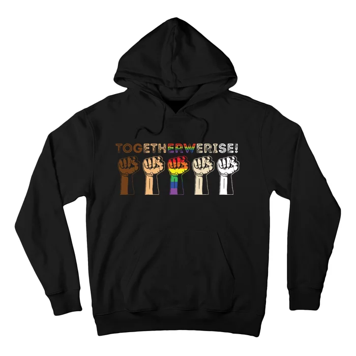 Together We Rise Black Lives Matter Hoodie