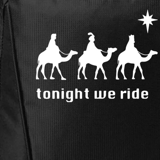 Tonight We Ride Christmas 3 Wise Menn Camel Ride City Backpack