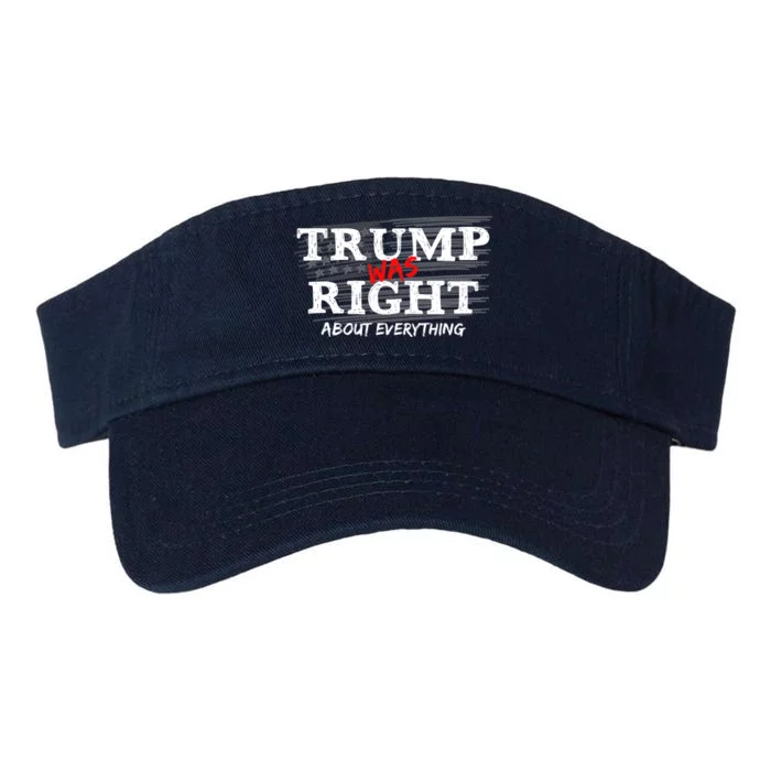 Trump Was Right About Everything, Anti Biden Outfits Valucap Bio-Washed Visor