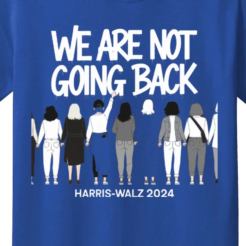 Together We Rise: Harriswalz 2024 Journey Gift Kids T-Shirt