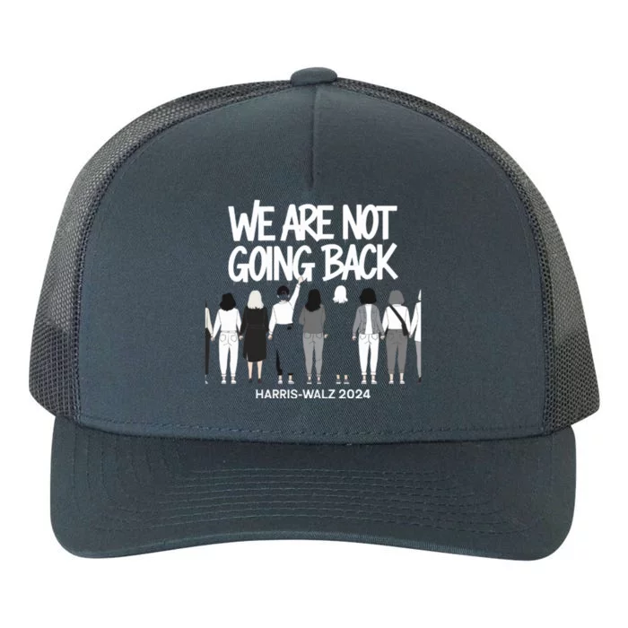 Together We Rise: Harriswalz 2024 Journey Gift Yupoong Adult 5-Panel Trucker Hat