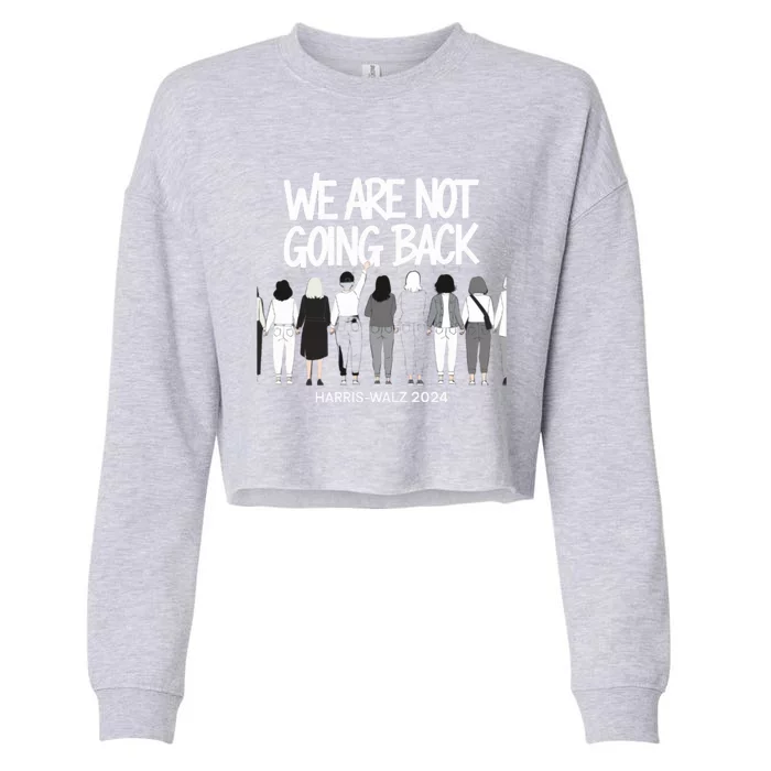 Together We Rise: Harriswalz 2024 Journey Gift Cropped Pullover Crew