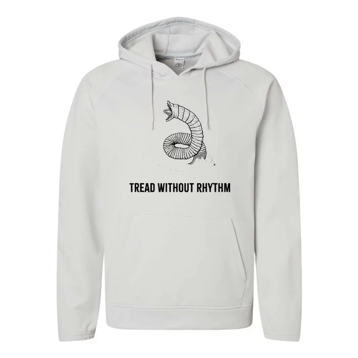 tread without rhythm Performance Fleece Hoodie