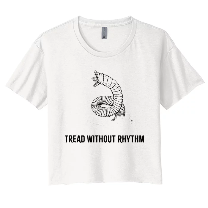 tread without rhythm Women's Crop Top Tee