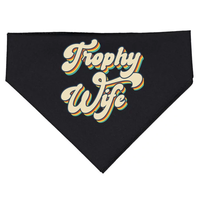 Trophy Wife Retro USA-Made Doggie Bandana